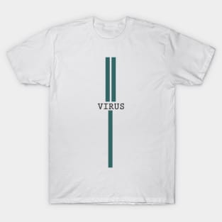 V-VIRUS Simple design T-Shirt